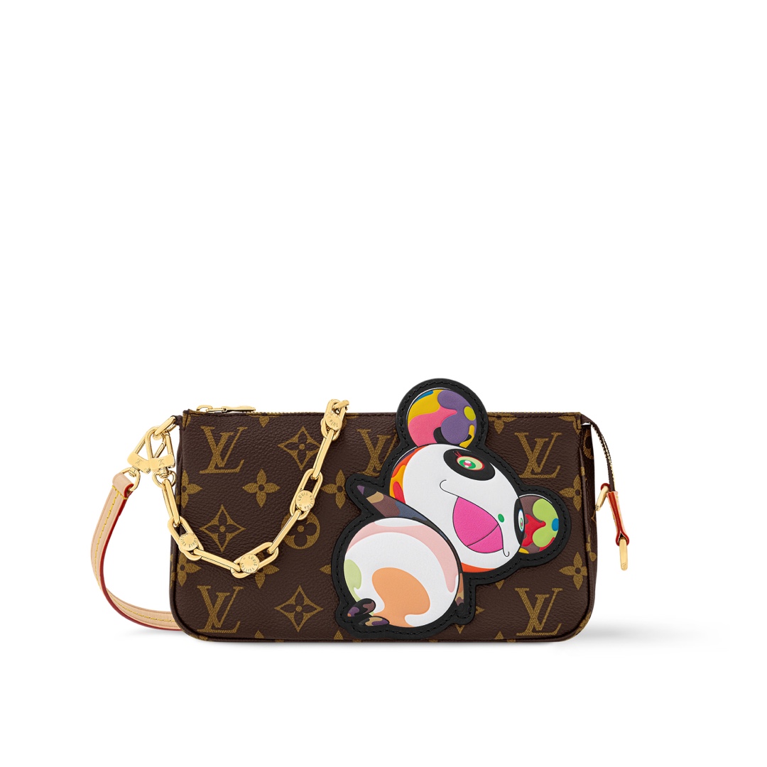 NO:620190,[LV x TM OCHETTE ACCESSOIRES handbag] m13440 Presbyopia (three colors-Takashi Murakami) official website picture,, louis vuitton19860909【LV x TM OCHETTE ACCESSOIRES 手袋】 m13440 老花（三彩-村上隆） 官网图,,louis vuitton,Bag