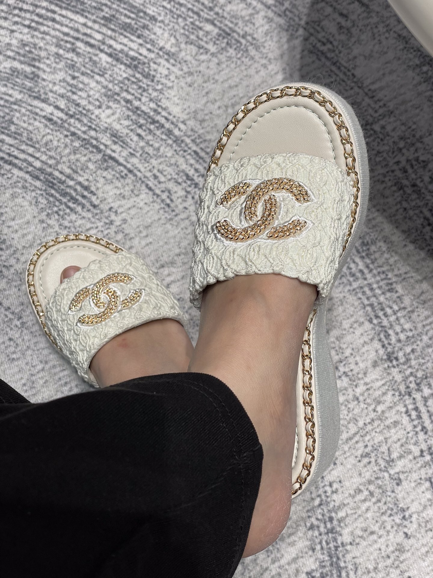 NO:172921,foot pictures, slippers, slippers19860909上脚图,拖鞋,slippers,Women's Shoes