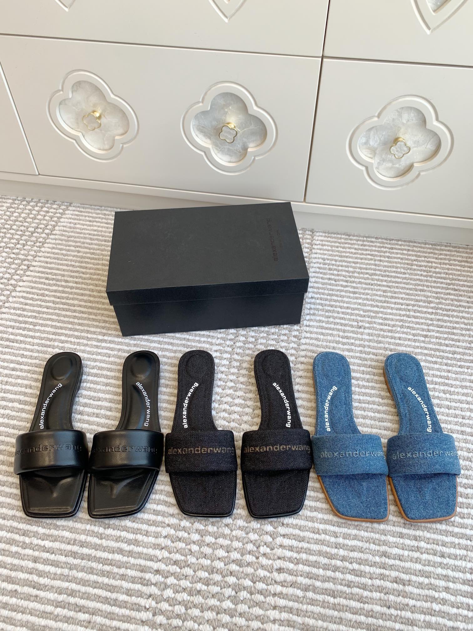 NO:168393,———————————————————————————————————————————————————————————————————————————————————————————————————————————————————————————————19860909————大王·平底凉拖鞋·35-40,拖鞋,alexander wang,slippers,Women's Shoes