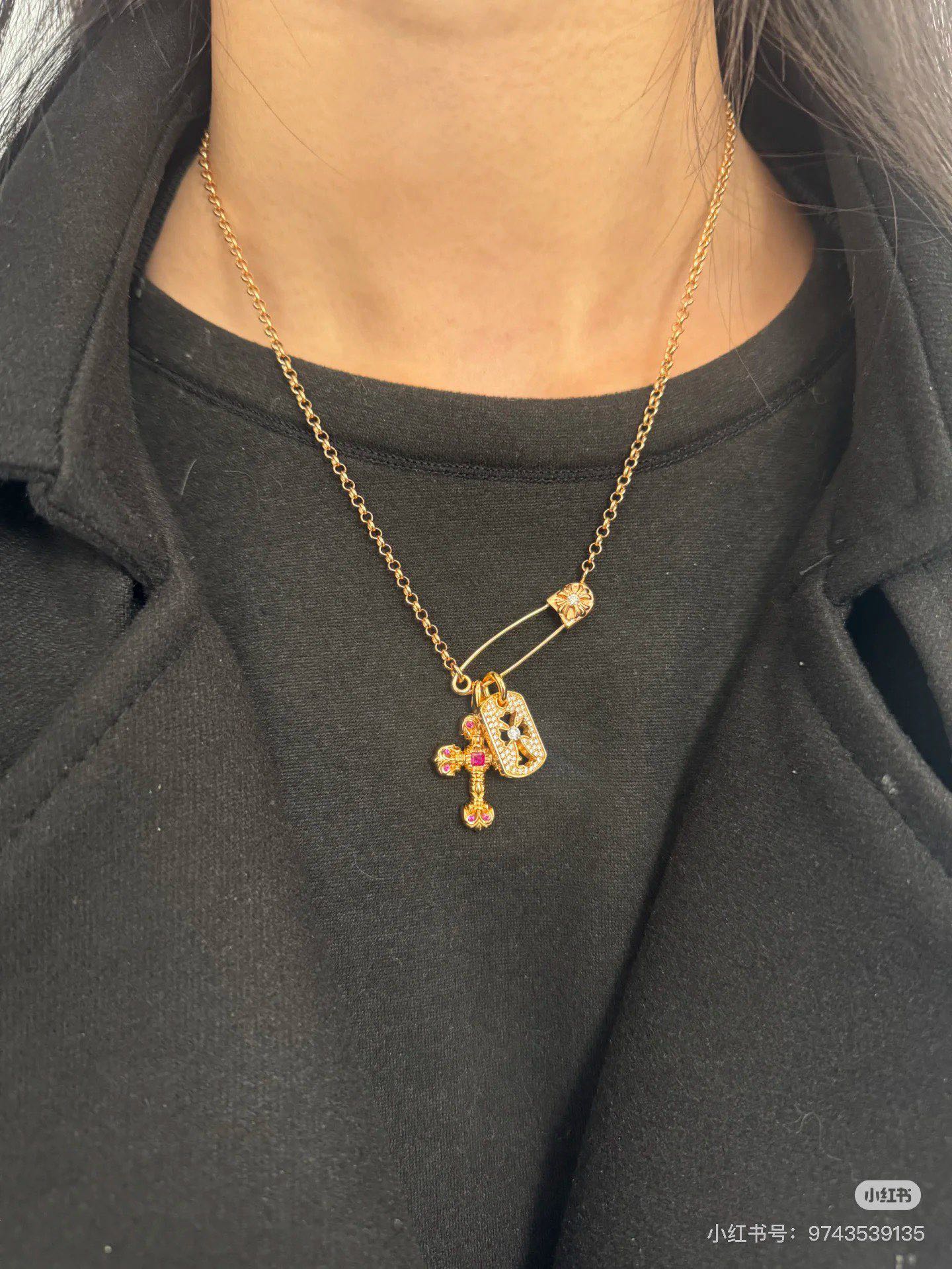 크롬하츠 목걸이 62663 Chrome Hearts Necklace