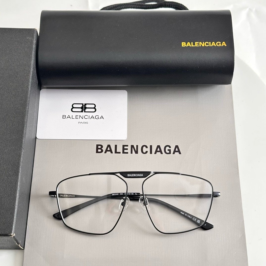 ‼️ 齐色到货 BALENCIAG* BB0246S
SIZE：61口15-145
🔝🔝