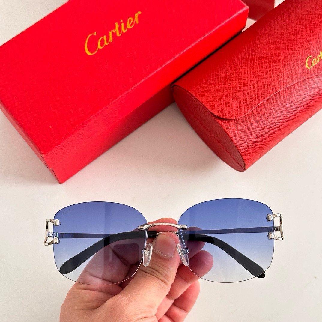 ‼️原版 Cartier 
MODELCT0032RS  
SAZE：52-19-145