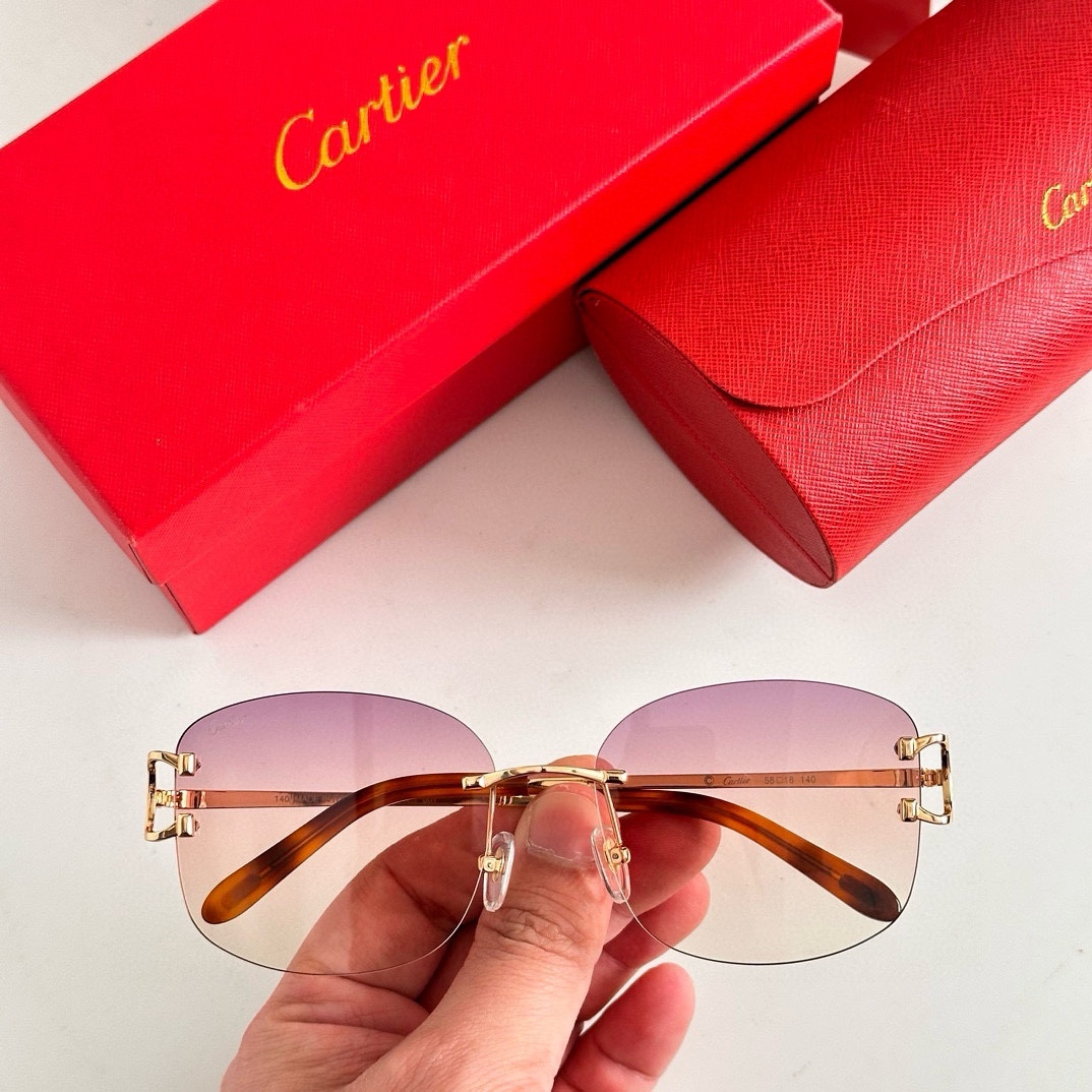 ‼️原版 Cartier 
MODELCT0032RS  
SAZE：52-19-145