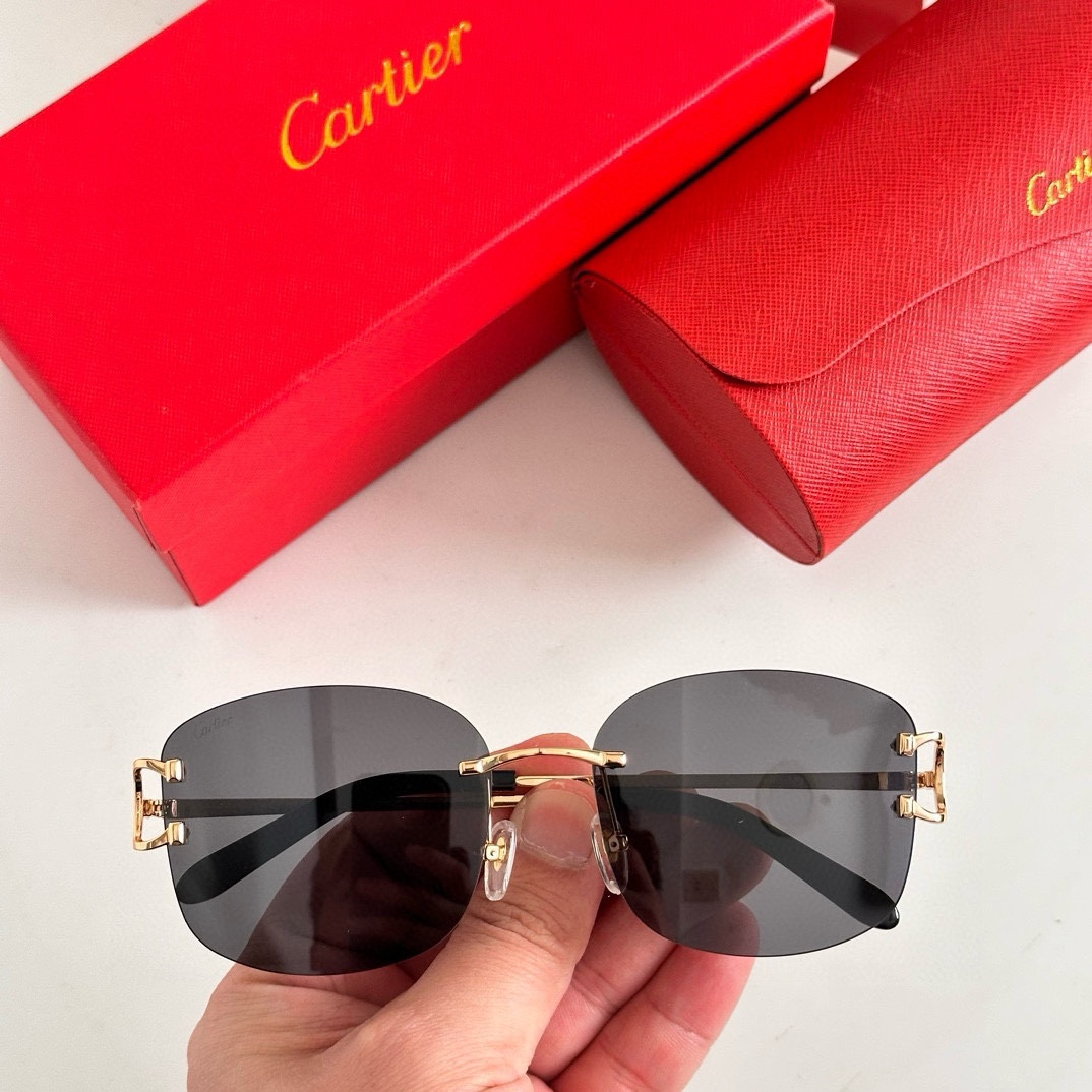 ‼️原版 Cartier 
MODELCT0032RS  
SAZE：52-19-145