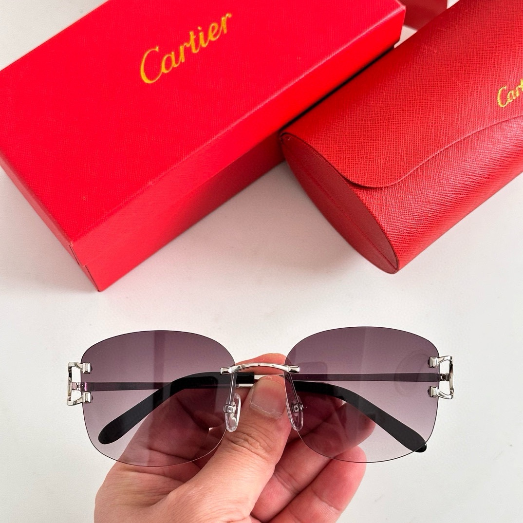 ‼️原版 Cartier 
MODELCT0032RS  
SAZE：52-19-145