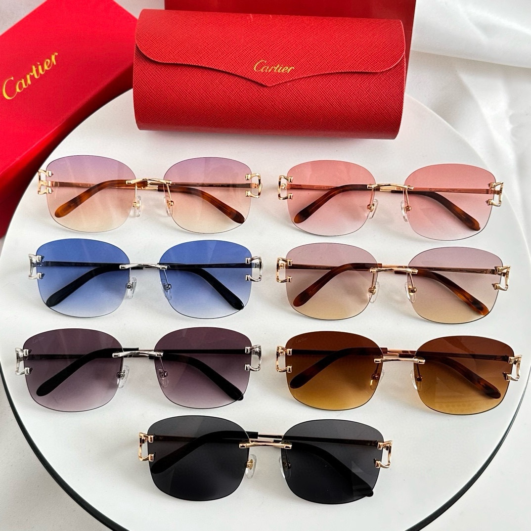 ‼️原版 Cartier 
MODELCT0032RS  
SAZE：52-19-145
