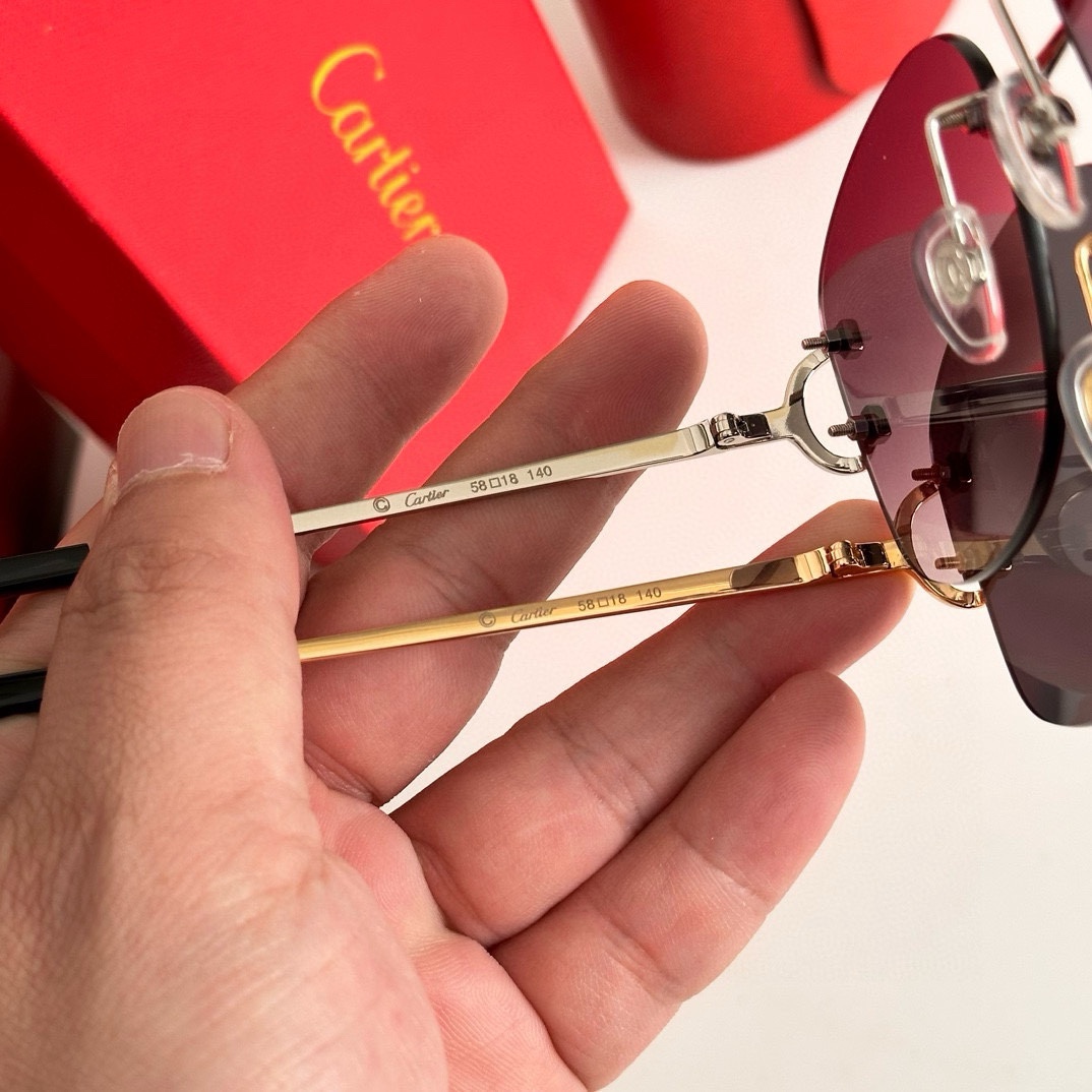 ‼️原版 Cartier 
MODELCT0032RS  
SAZE：52-19-145