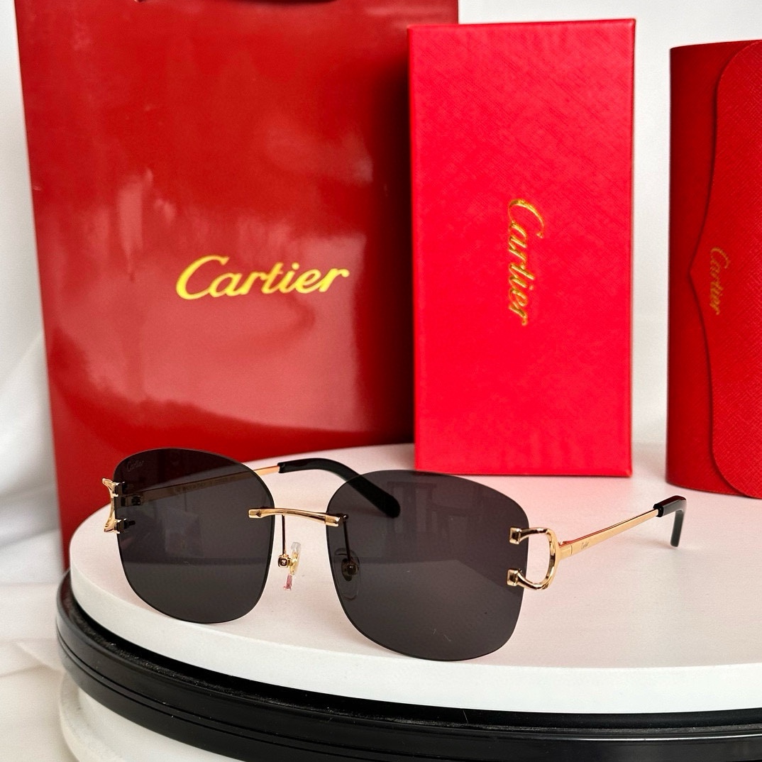 ‼️原版 Cartier 
MODELCT0032RS  
SAZE：52-19-145