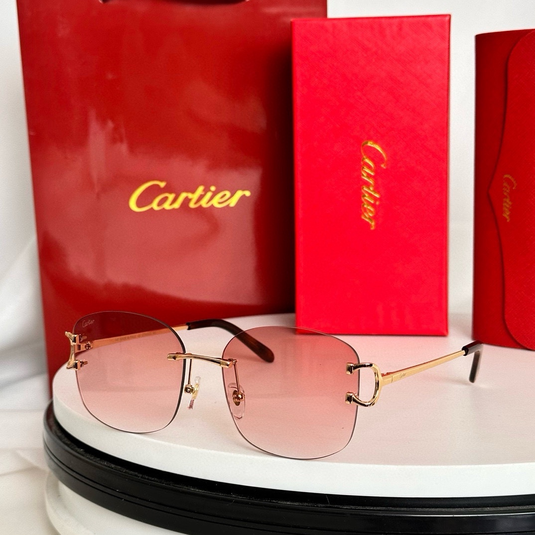 ‼️原版 Cartier 
MODELCT0032RS  
SAZE：52-19-145