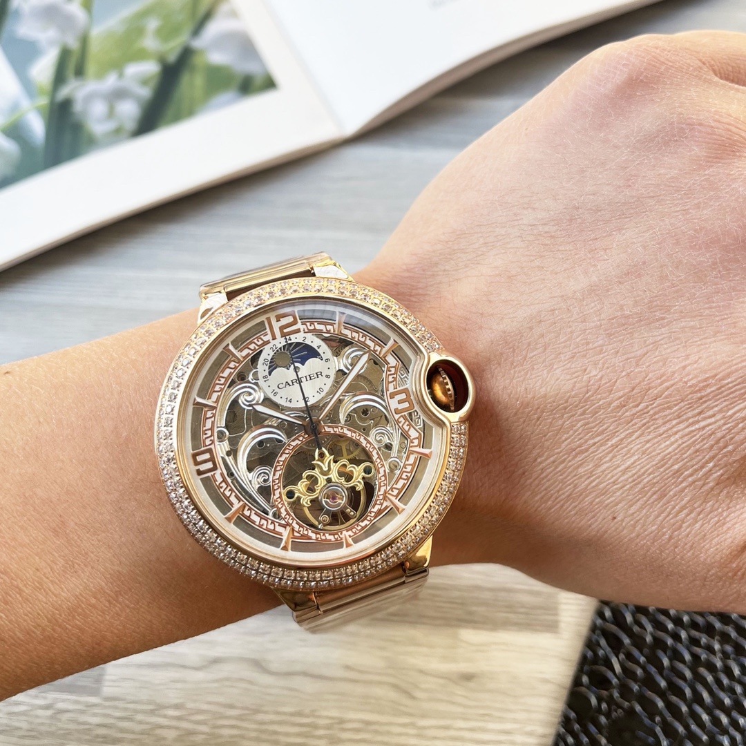 NO:147641,Belt, Steel Belt, Blue Balloon Series, Shockingly launched [Latest] Cartier, hollow design [Type] Boutique men's watch [Watch strap] Real cowhide strap [Movement] High-end fully automatic mechanical movement [Mirror] Mineral reinforced glass (More HD) Elegant taste, vast and atmospheric, ingenious, wrist treasure, dimensions, diameters, 42mm thick, 12.5mm, hot sale!  Welcome to reprint!  cartier cowhide19860909皮带 钢带 蓝气球系列 震撼上市【最新】卡地亚 镂空设计【类型】精品男士腕表【表带】真牛皮表带【机芯】高端全自动机械机芯【镜面】矿物质强化玻璃（更高清） 品味高雅 浩瀚大气 匠心独运 腕间瑰宝 尺寸直径42mm厚12.5mm热卖上市！欢迎转载！,,cartier,cowhide,Watch