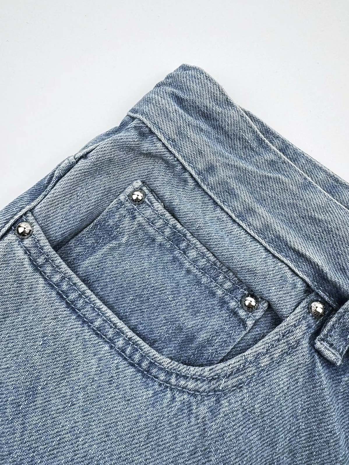 Louis Vuitton Distressed Monogram Jeans, Premium Denim, Ripped Details 5 i1738937193 3435 5