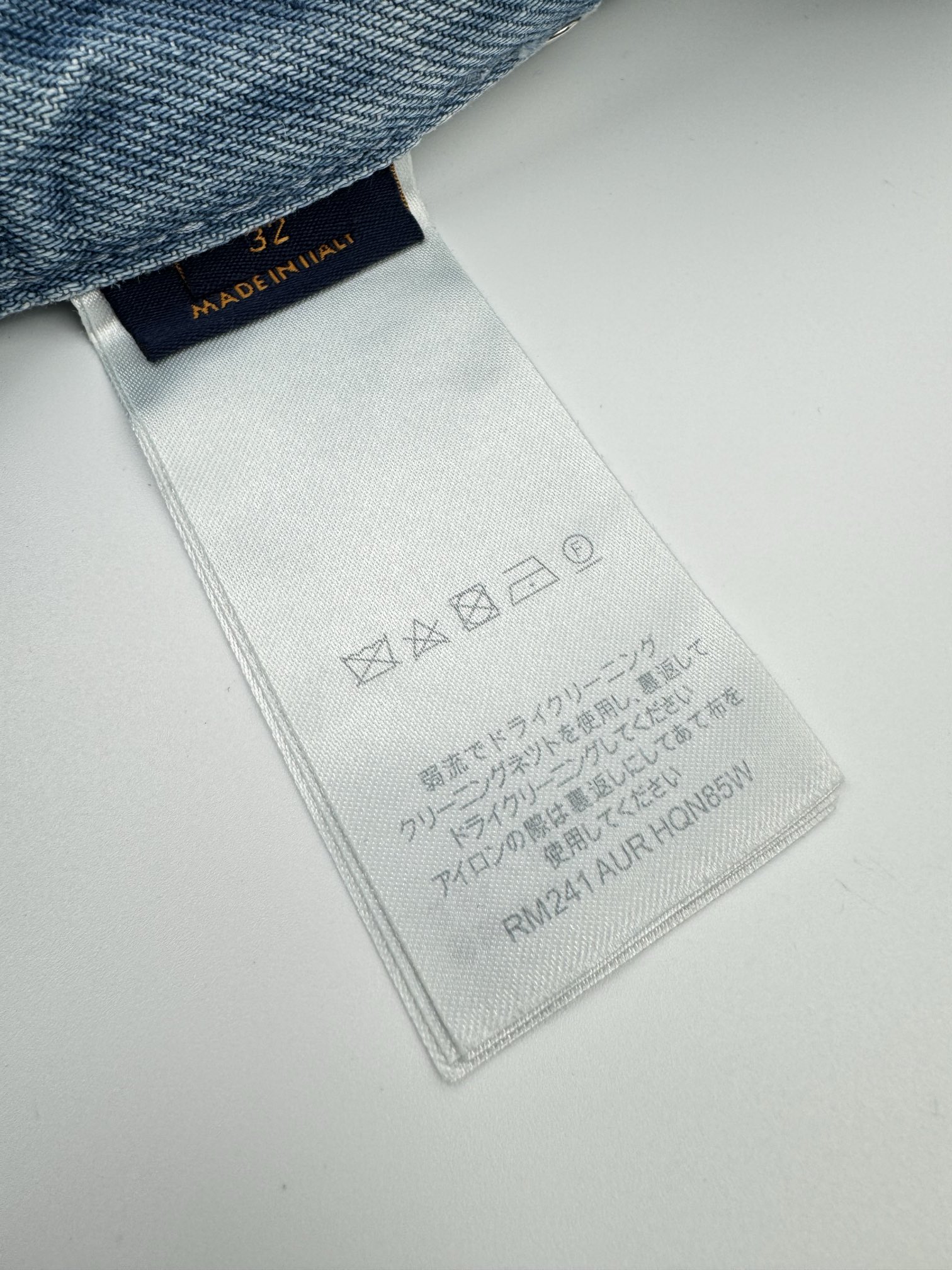 Louis Vuitton Distressed Monogram Jeans, Premium Denim, Ripped Details 9 i1738937193 8653 8