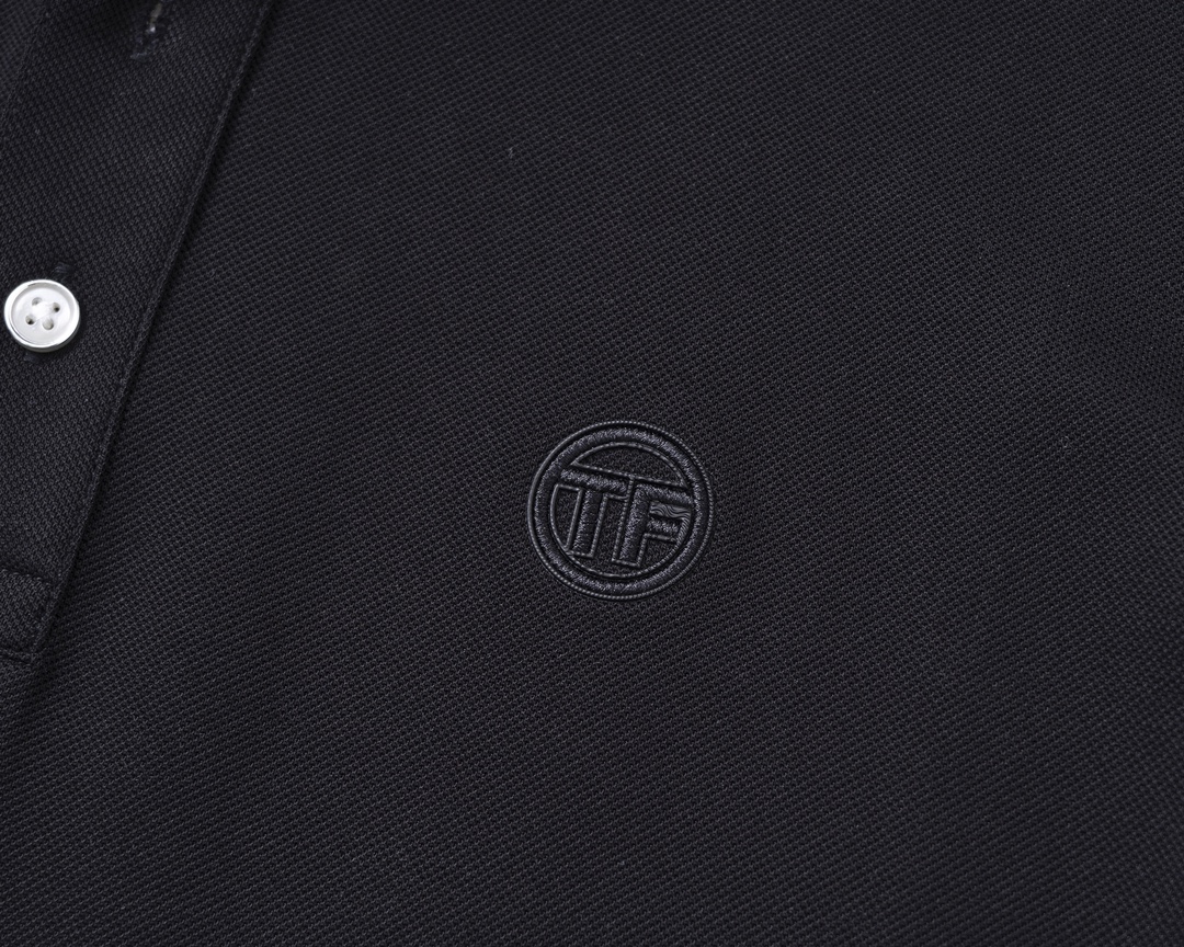 Tom Ford 2025 Summer Polo Shirt: Elegant Design, Premium Quality Fabric, Signature Brand Logo - 图片 8