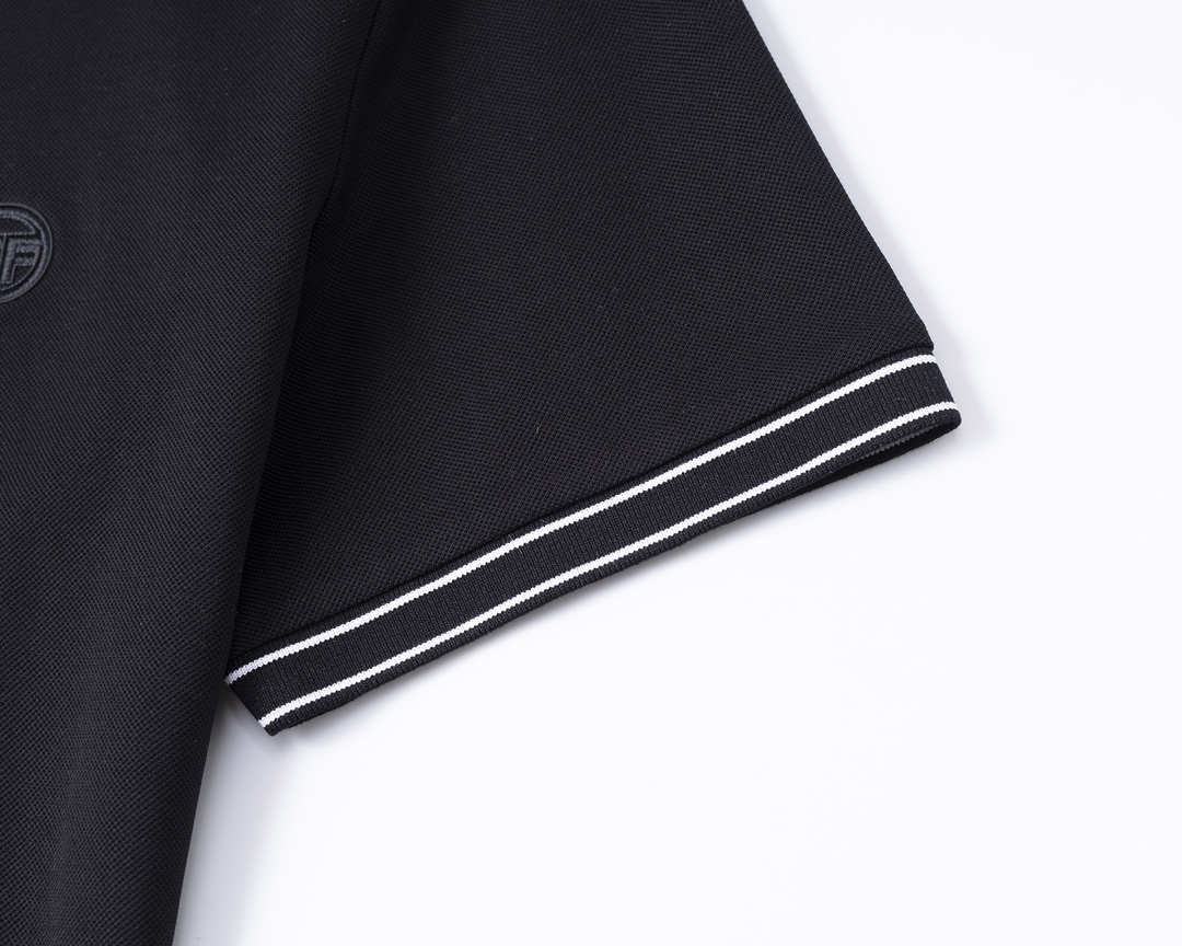 Tom Ford 2025 Summer Polo Shirt: Elegant Design, Premium Quality Fabric, Signature Brand Logo - 图片 9
