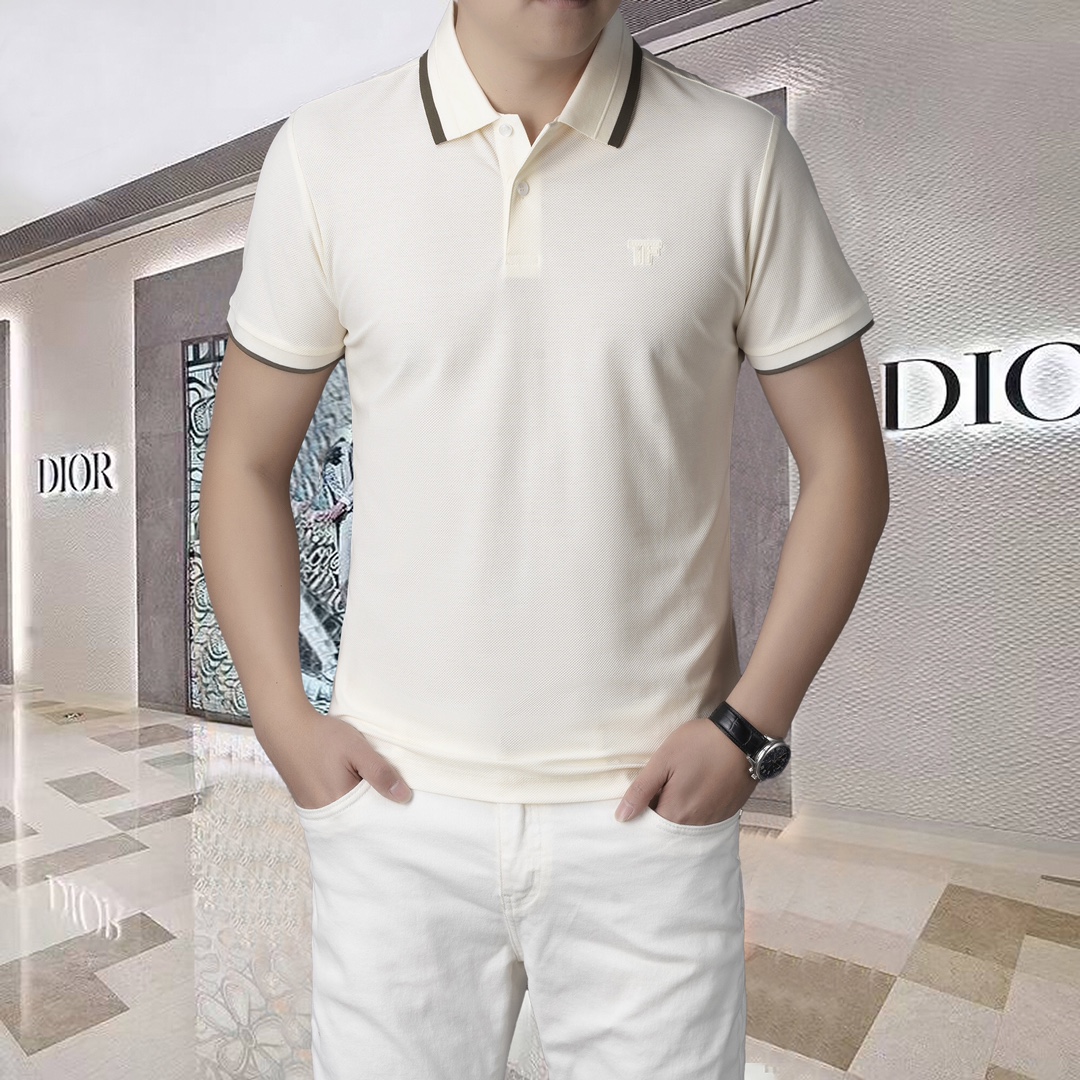 Tom Ford 2025 Summer Polo Shirt: Elegance Unleashed in Signature Style - 图片 4