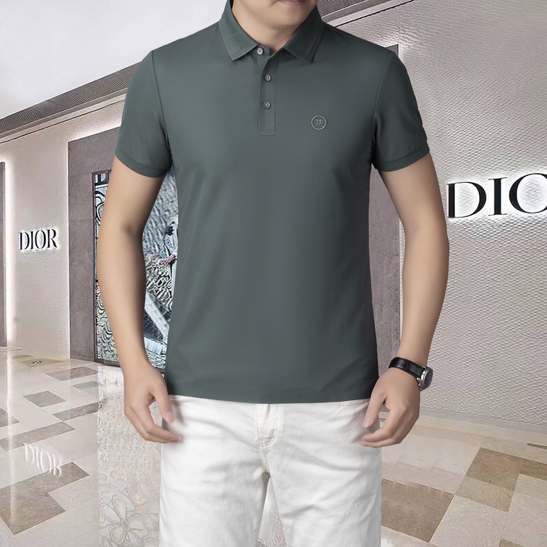 Tom Ford 2025 Summer Polo Shirt Collection: Elegance Unleashed in Every Detail - 图片 3