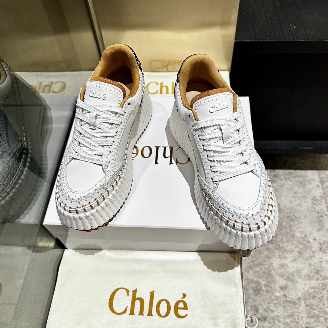 Chloé Handmade Stitching Casual Shoes - Comfortable & Durable 5 i1739021301 1077 3