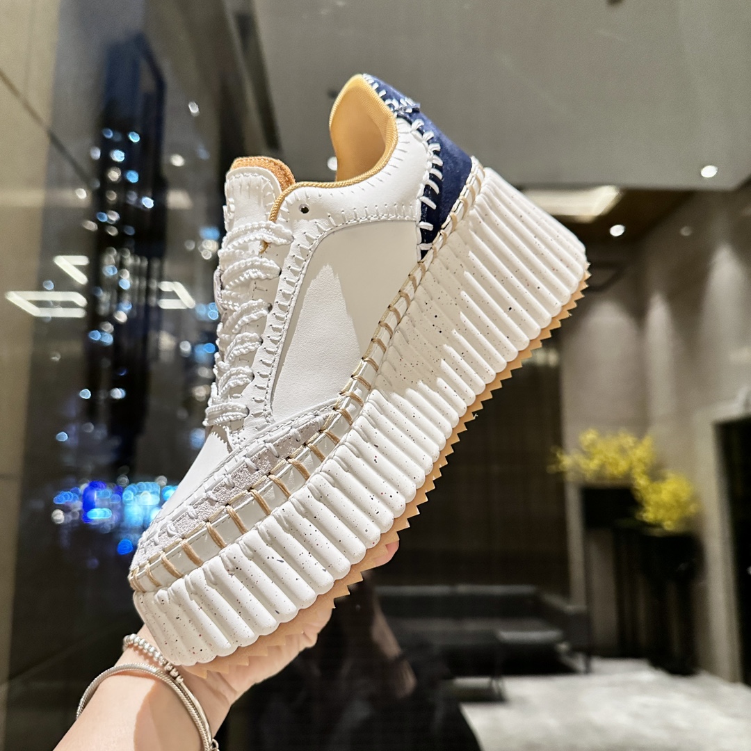 Chloé Handmade Stitching Casual Shoes - Comfortable & Durable 3 i1739021301 2823 1