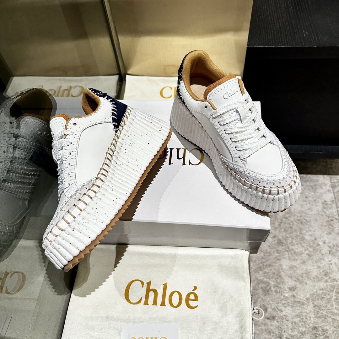 Chloé Handmade Stitching Casual Shoes - Comfortable & Durable 10 i1739021301 3044 8