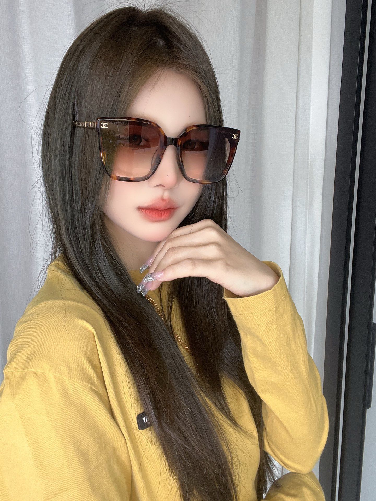  CHANE*  上脸图
Mod：CH 6814 
size：66-16-148