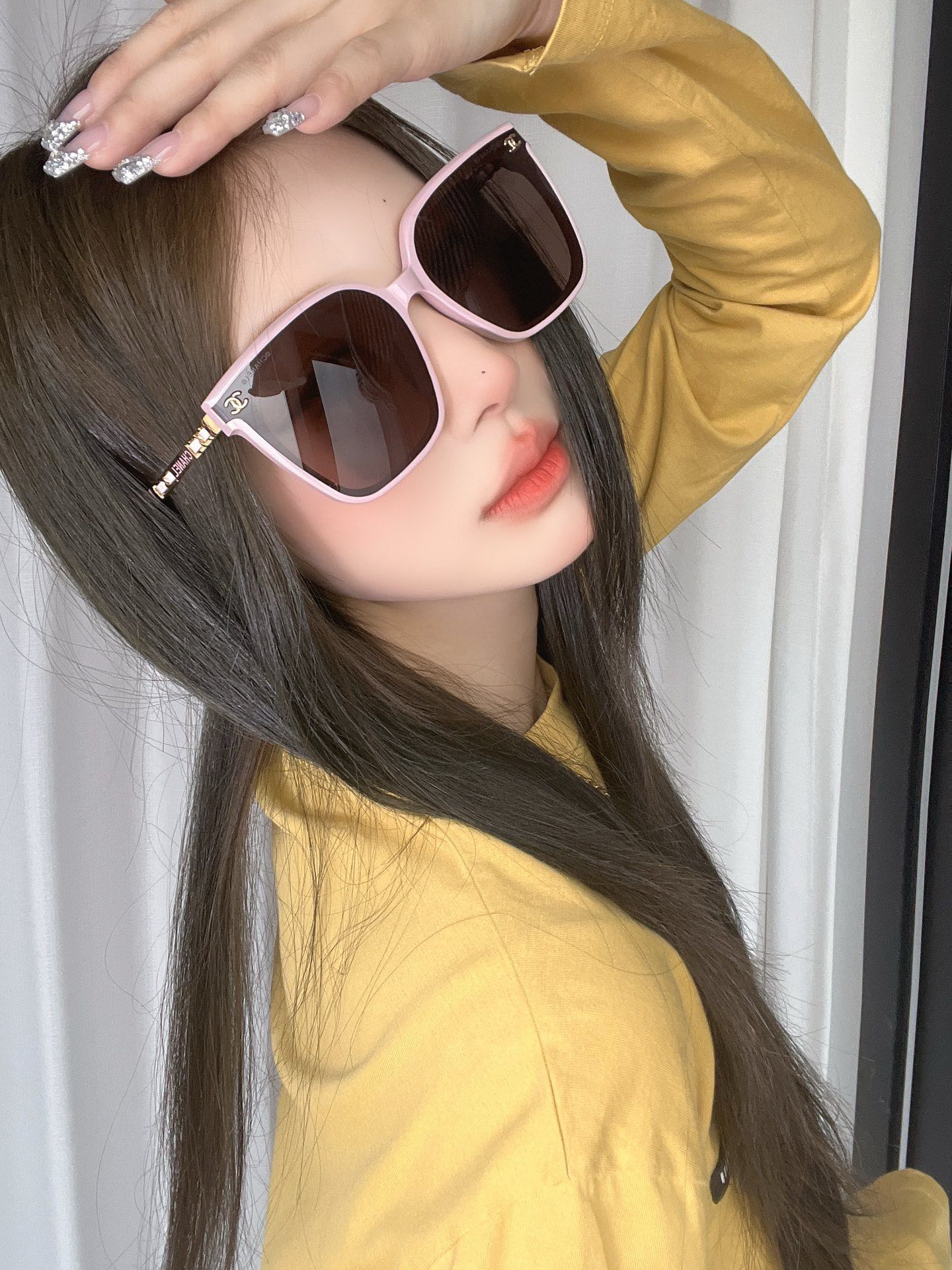  CHANE*  上脸图
Mod：CH 6814 
size：66-16-148