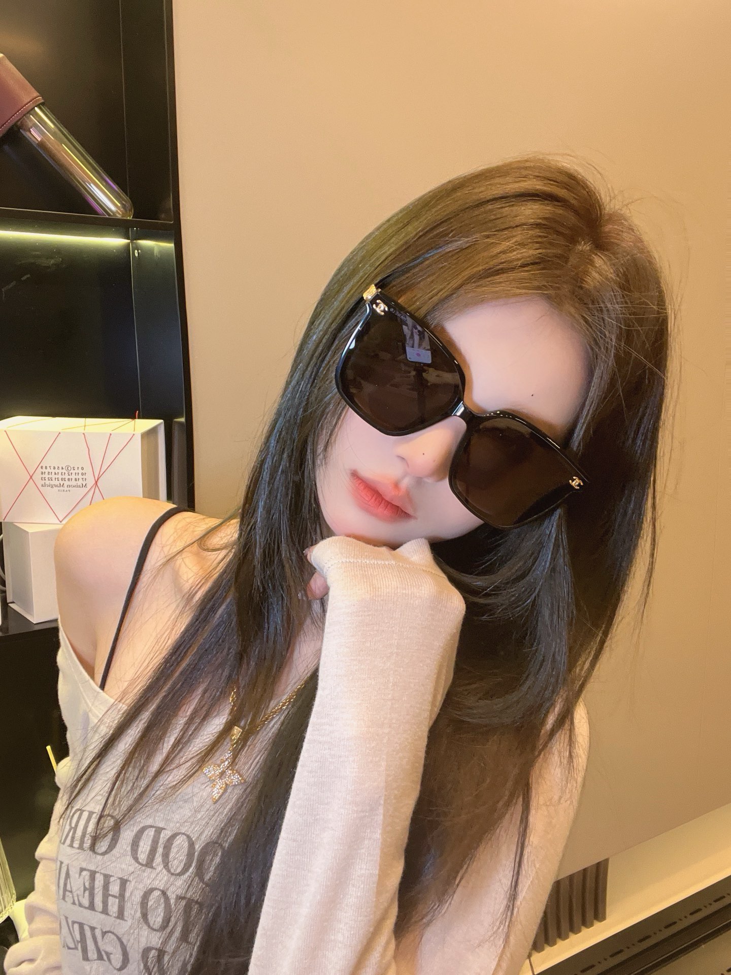  CHANE* 高版跑量价
MOD：ch6806 
SIZE： 66-17-145
上脸图