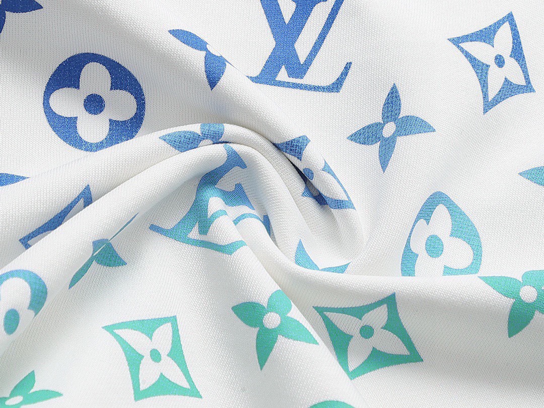 路易威登/Louis Vuitton 秋冬新品 炫彩满印老花圆领卫衣