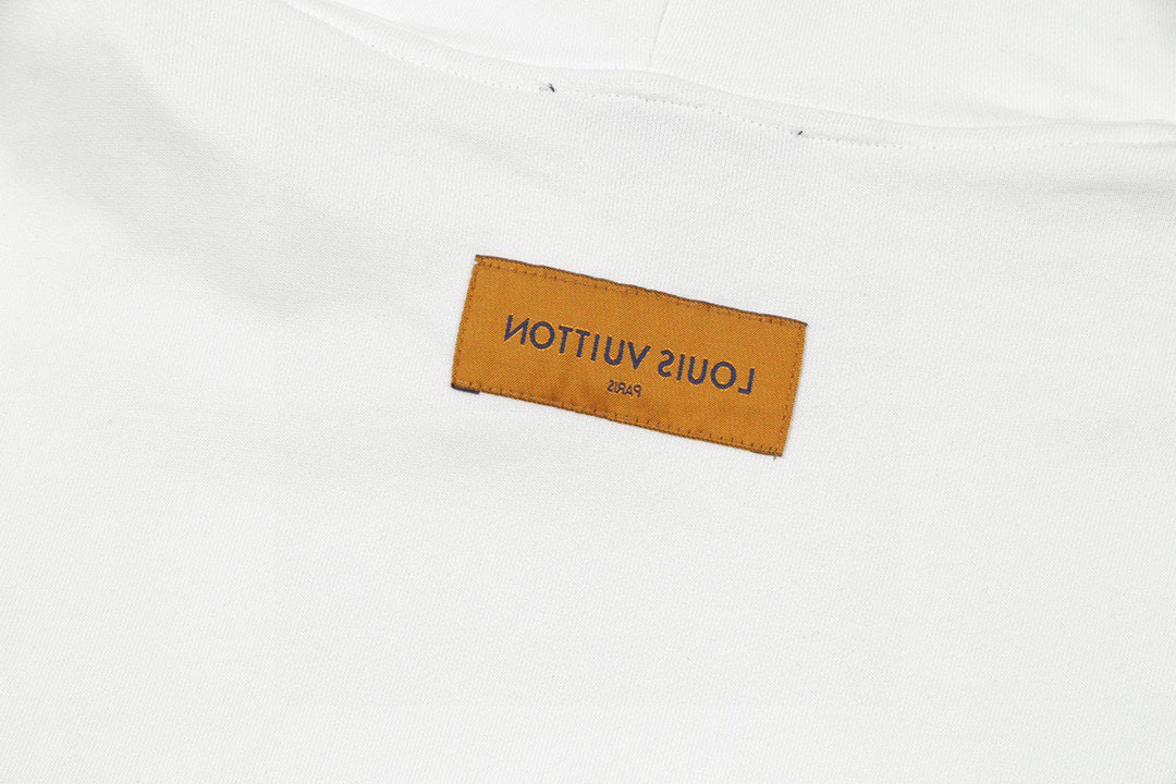 路易威登/Louis Vuitton 秋冬新品 老花半身渐变印花连帽卫衣