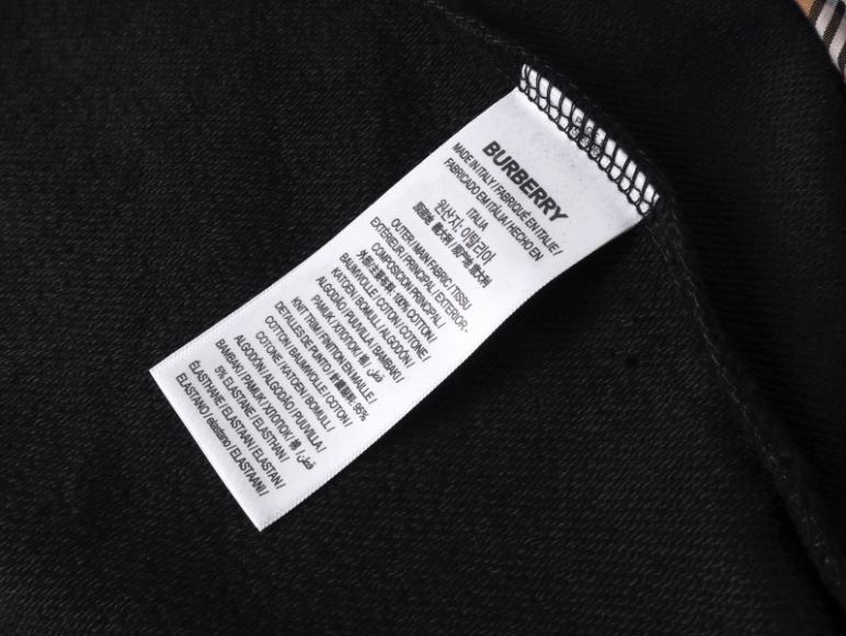 巴宝莉/Burberry 秋冬新品 经典格纹拼接开衫拉链外套