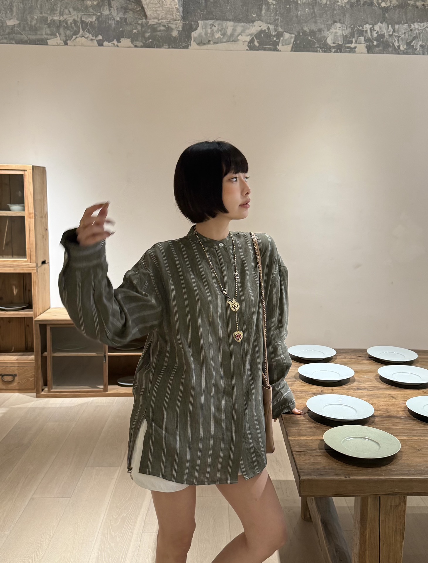 NO:314874,YS｜2025 new spring and summer style linen effortlessly dressed, comfortable and comfortable, the color texture is very high-end, can be matched in many ways, it is also super beautiful as a sunscreen jacket in summer SML,, jackets & coats,alexander wang19860909YS｜2025 春夏新款 亚麻 不费力的穿搭 舒服又自在 颜色质感都很高级 可以多种搭配 夏季当防晒外套也超美 SML,,jackets & coats,alexander wang,Women's clothing