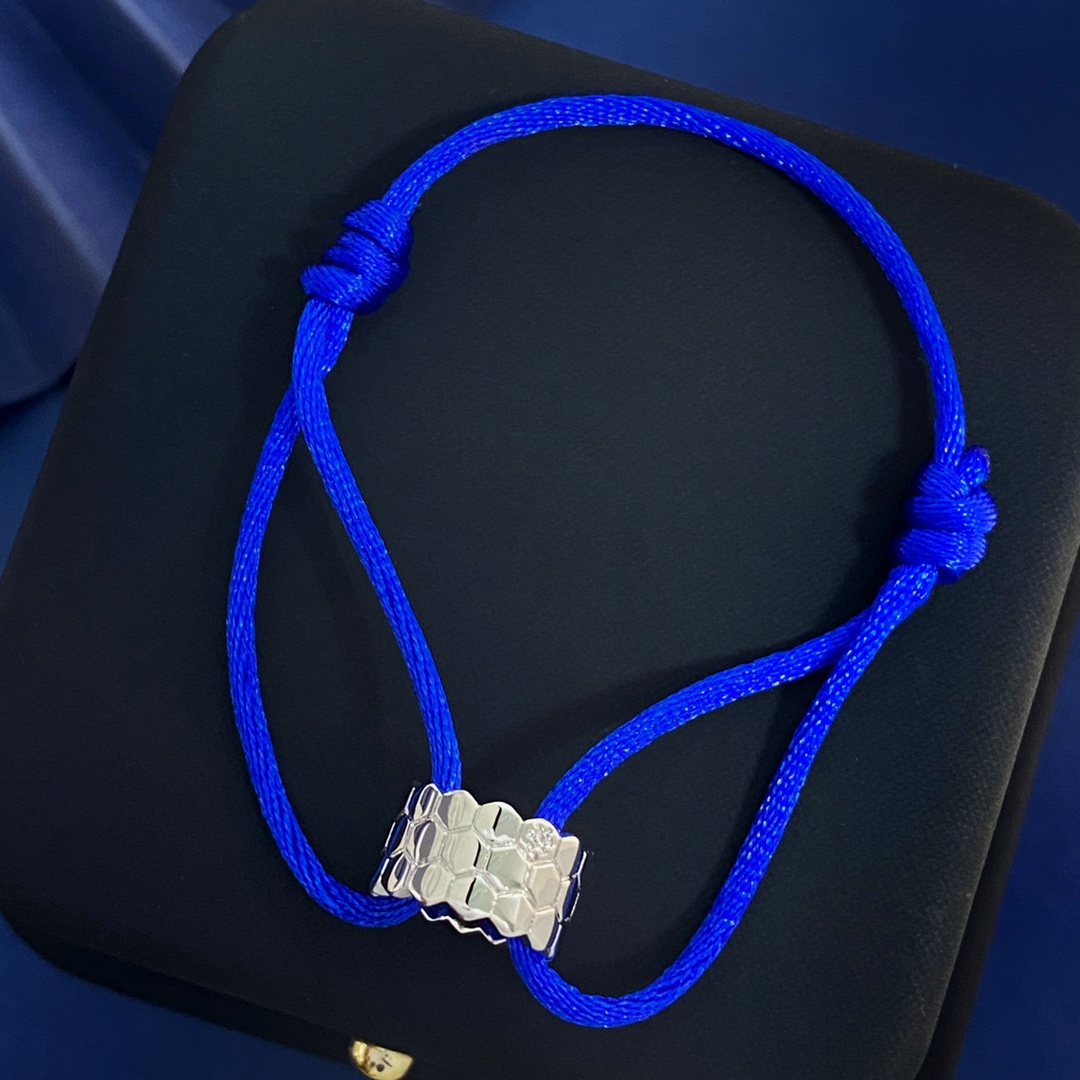 Luxury Jewelry Collection: Silver SM80, Jean-México, Chaumet Hexagone, Hand-Made Red Rope & Brass Gold Pieces - 图片 9