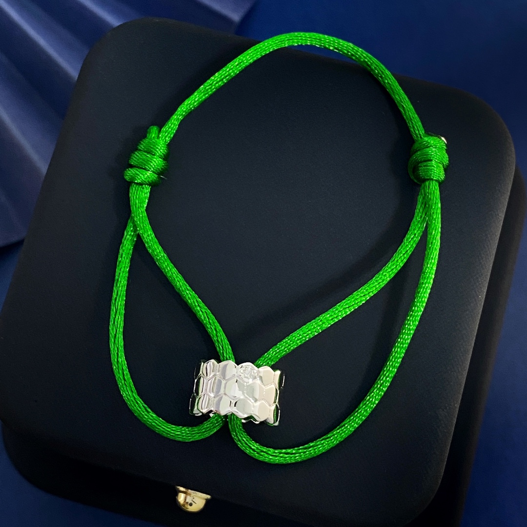 Luxury Jewelry Collection: Silver SM80, Jean-México, Chaumet Hexagone, Hand-Made Red Rope & Brass Gold Pieces - 图片 3