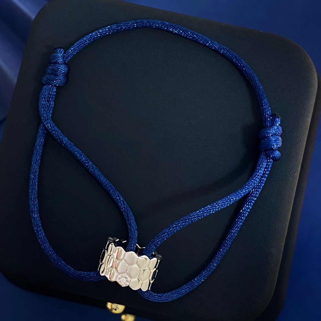 Luxury Jewelry Collection: Silver SM80, Jean-México, Chaumet Hexagone, Hand-Made Red Rope & Brass Gold Pieces - 图片 8