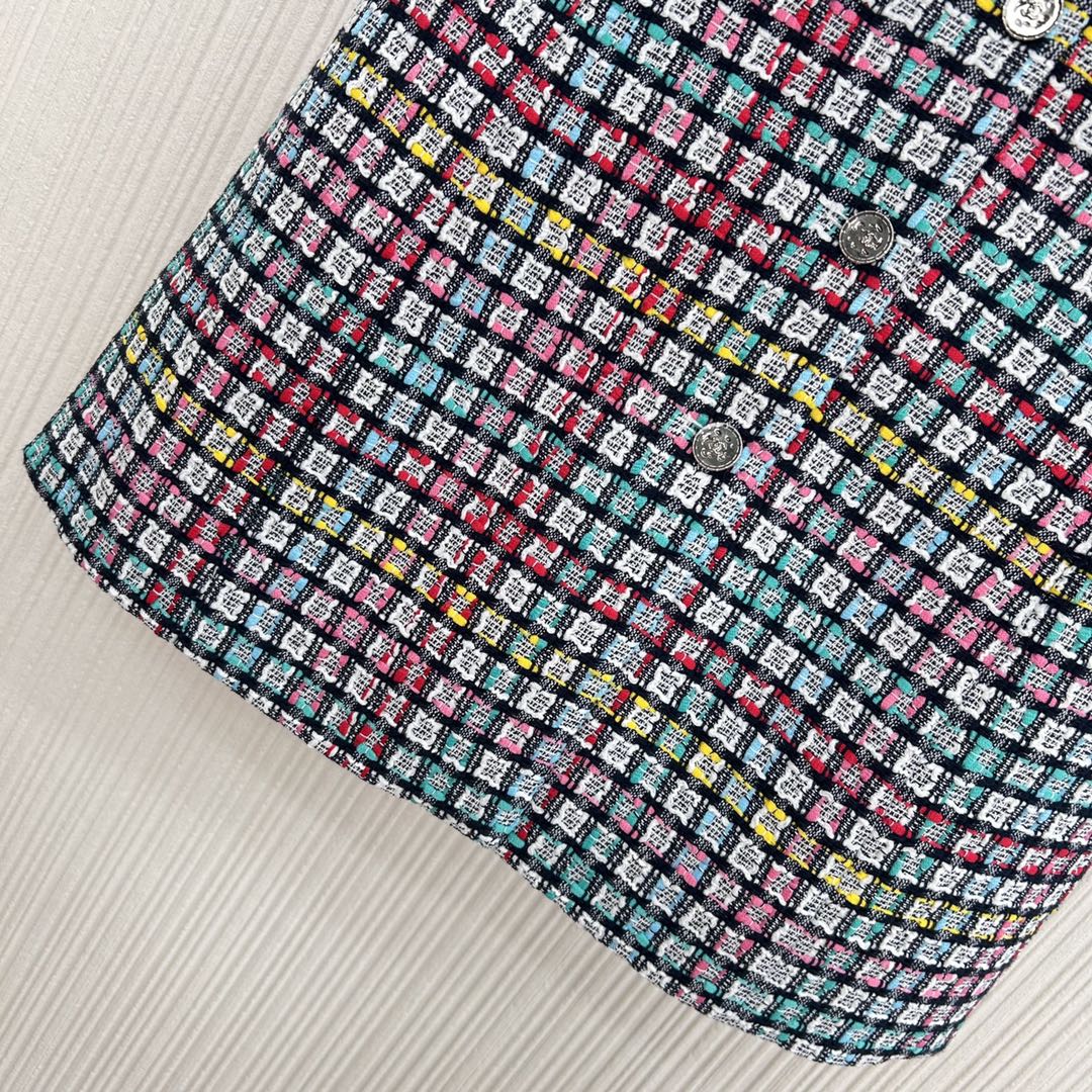 Elegant Plaid Sequin Vest Dress - Spring Collection, Flattering Fit 4 i1739261159 5729 2