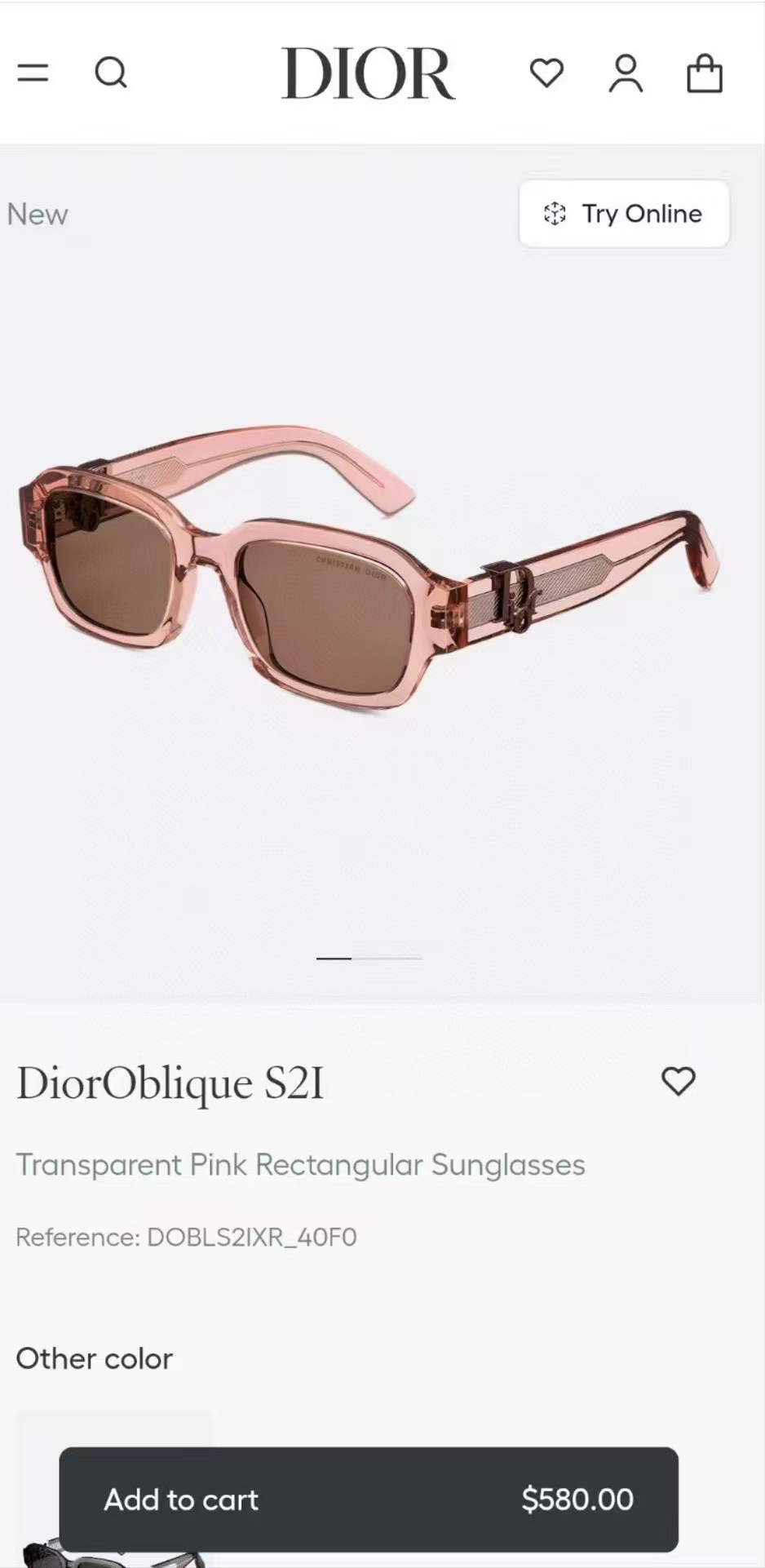 ‼️ 官网图 DIO*🌟🌟🌟MODEL：DiorOblique  S2I🌟🌟🌟