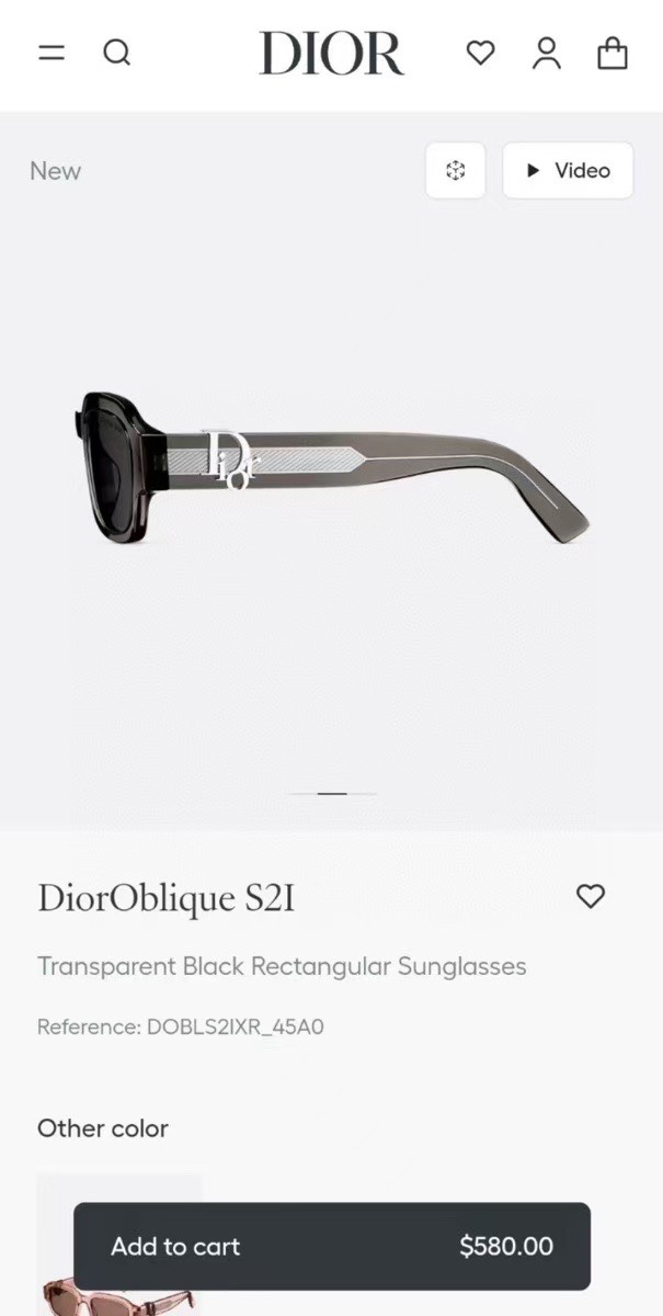‼️ 官网图 DIO*🌟🌟🌟MODEL：DiorOblique  S2I🌟🌟🌟
