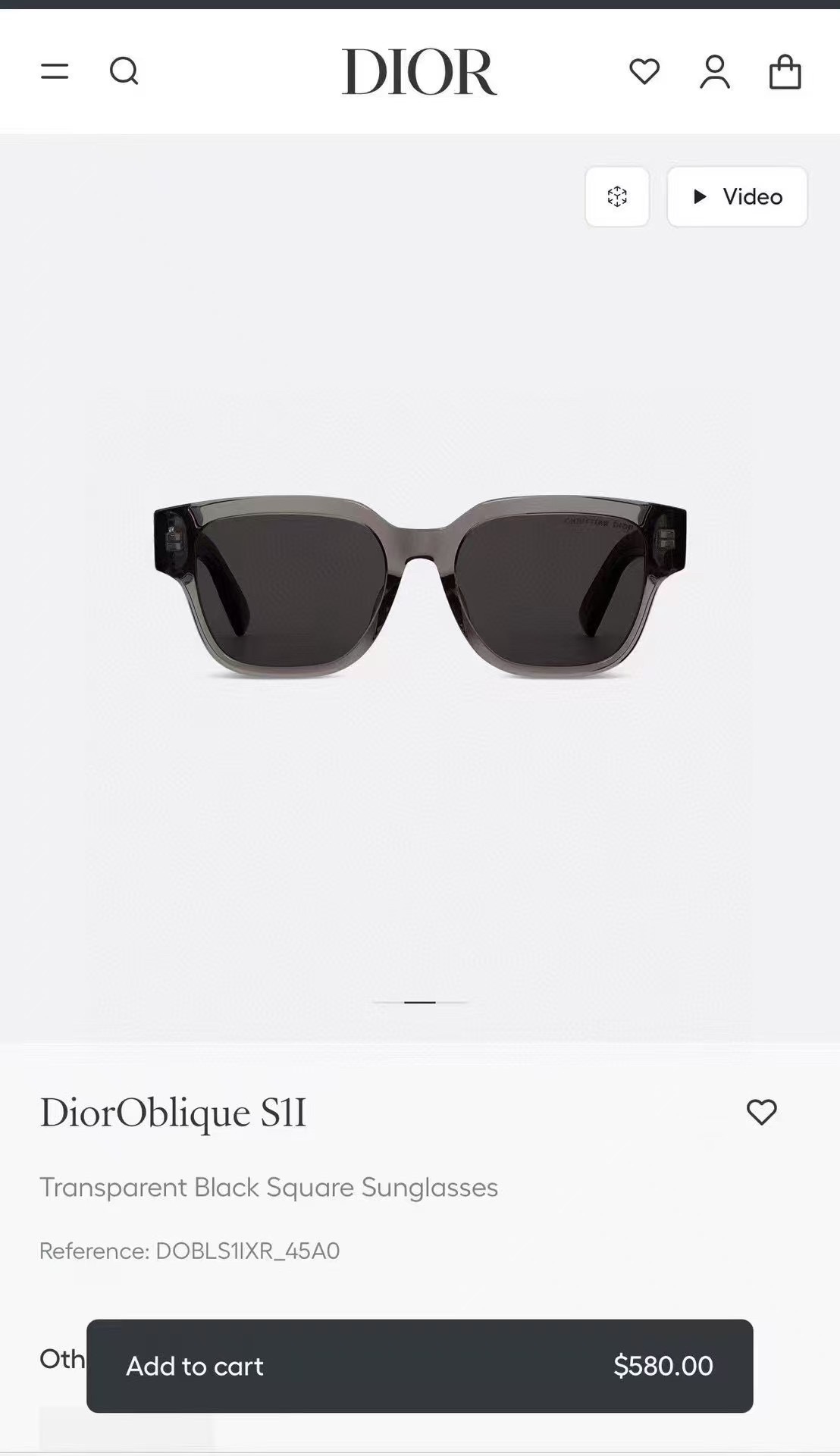 ‼️ 官网图 DIO*🌟🌟🌟MODEL：DiorOblique  S1F🌟🌟🌟