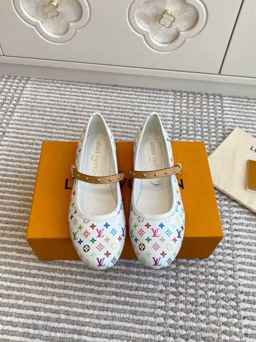 Louis Vuitton Romy Ballet Flats - Monogram Leather, Comfortable & Stylish 1 Louis Vuitton Romy Ballet Flats - Monogram Leather, Comfortable & Stylish