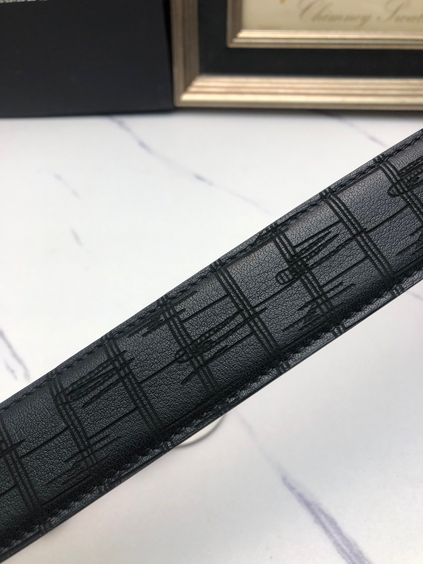 Italian-made Amani Automatic Belts: Genuine Oxen Skin, Tailorable, Exclusive Design - 图片 8