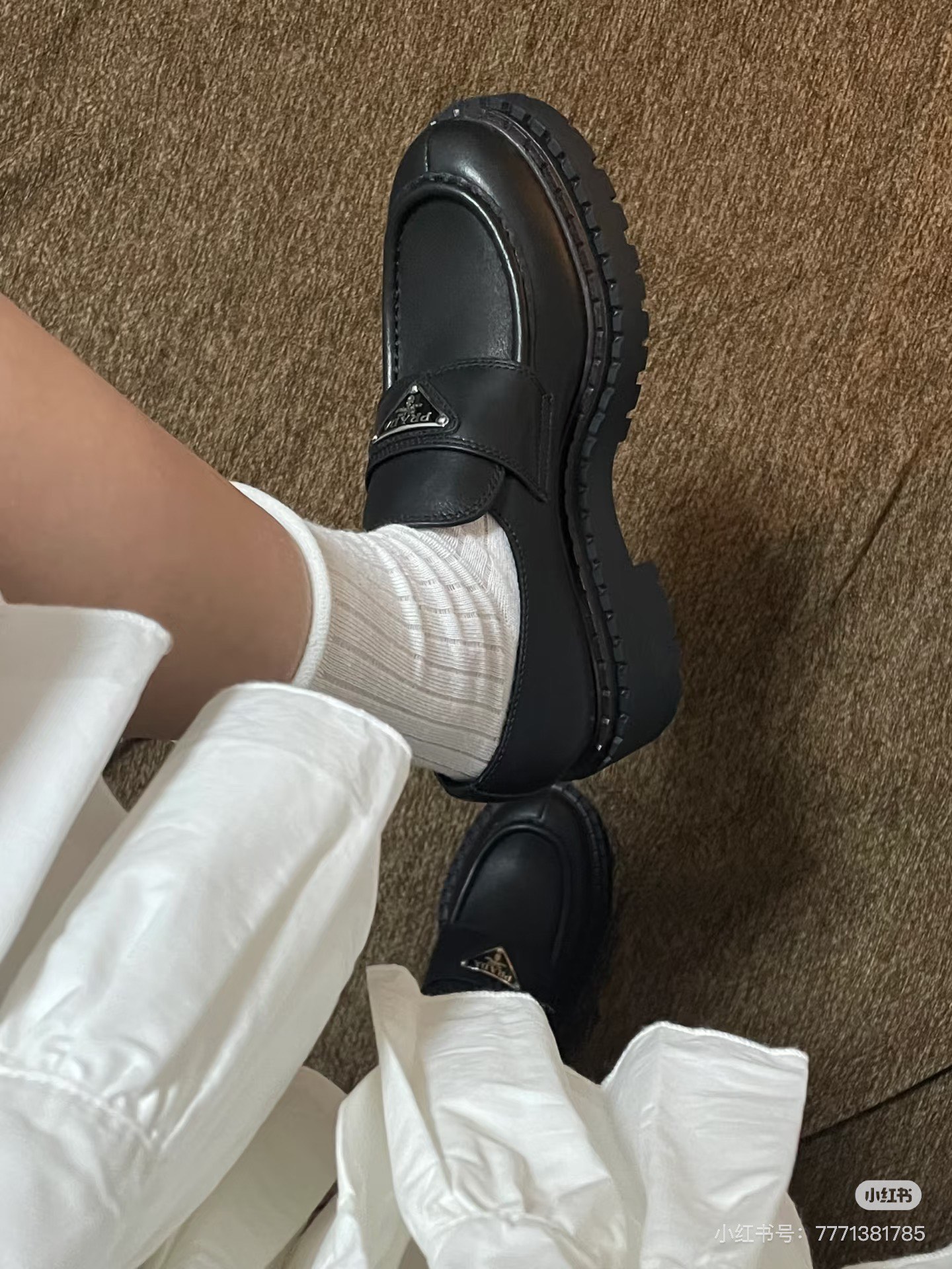 NO:173354,Reference pictures on the feet, loafers, loafers19860909上脚参考图,乐福鞋,loafers,Women's Shoes
