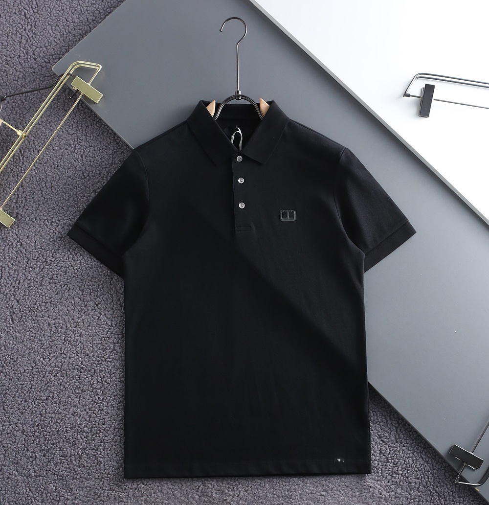 Tom Ford’s New Silicon Embellished Men’s Polo Shirt in Various Colors and Sizes - 图片 4