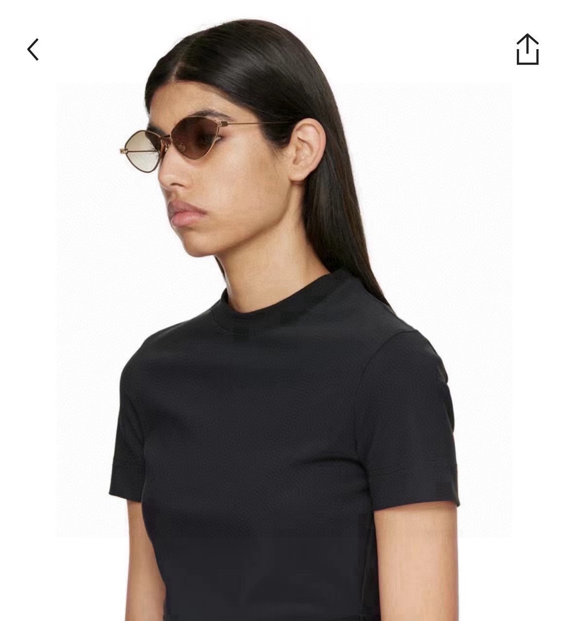  ‼️ 模特图 Givenchy*纪梵希限定系列~今年非常流行的猫眼镜框 原版五金辅料🔝
Model G