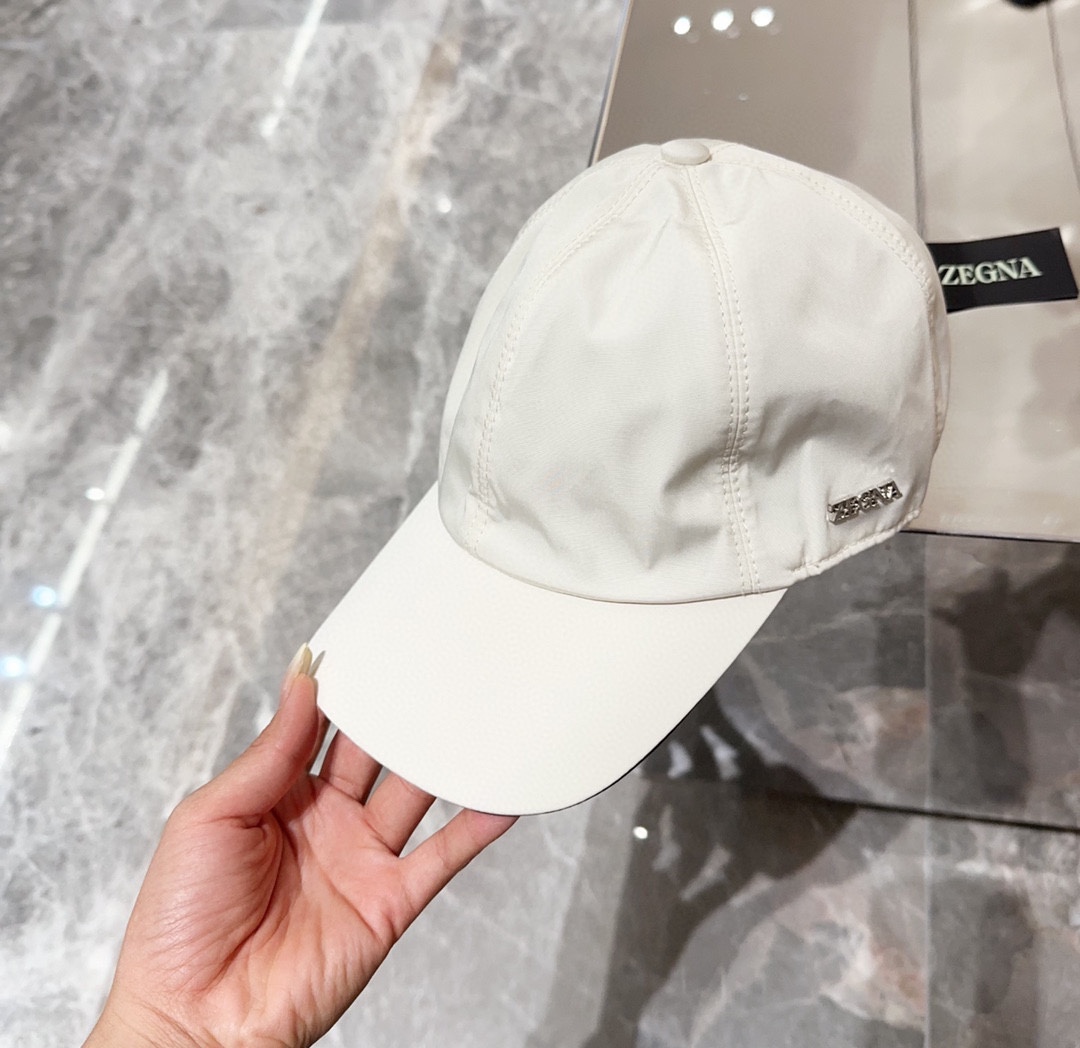 💰78 ZEGNA, NEW, HIGH-QUALITY BASEBALL CAPS, BIG SYNCHRONOUS, PERFECT MATCH - 图片 1