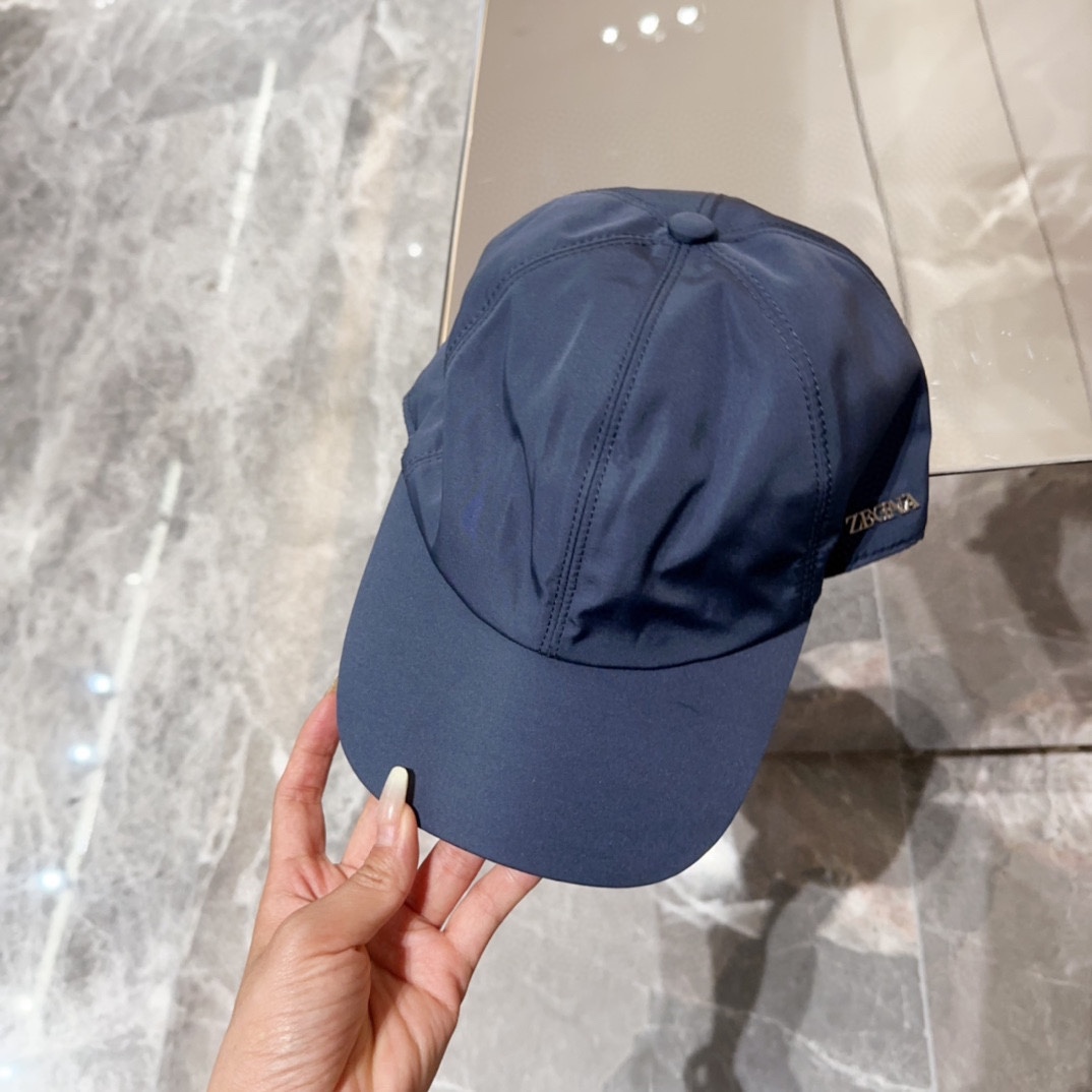 💰78 ZEGNA, NEW, HIGH-QUALITY BASEBALL CAPS, BIG SYNCHRONOUS, PERFECT MATCH - 图片 4