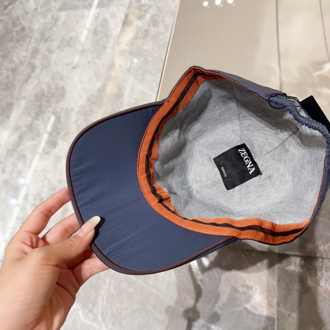 💰78 ZEGNA, NEW, HIGH-QUALITY BASEBALL CAPS, BIG SYNCHRONOUS, PERFECT MATCH - 图片 7