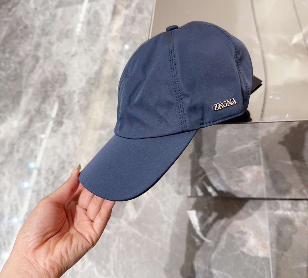 💰78 ZEGNA, NEW, HIGH-QUALITY BASEBALL CAPS, BIG SYNCHRONOUS, PERFECT MATCH - 图片 8