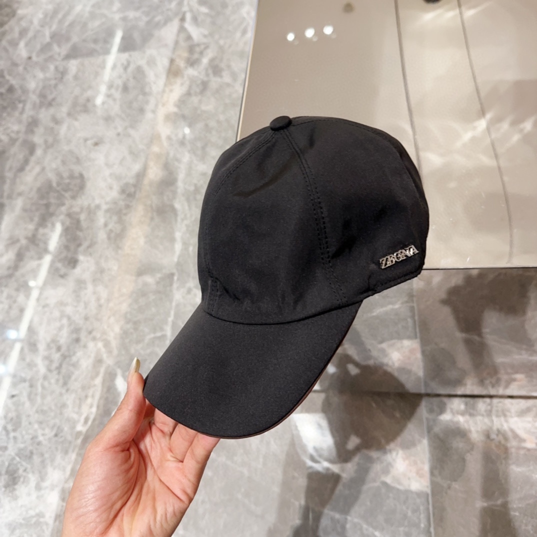 💰78 ZEGNA, NEW, HIGH-QUALITY BASEBALL CAPS, BIG SYNCHRONOUS, PERFECT MATCH - 图片 2