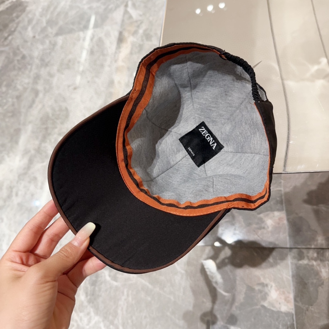 💰78 ZEGNA, NEW, HIGH-QUALITY BASEBALL CAPS, BIG SYNCHRONOUS, PERFECT MATCH - 图片 9