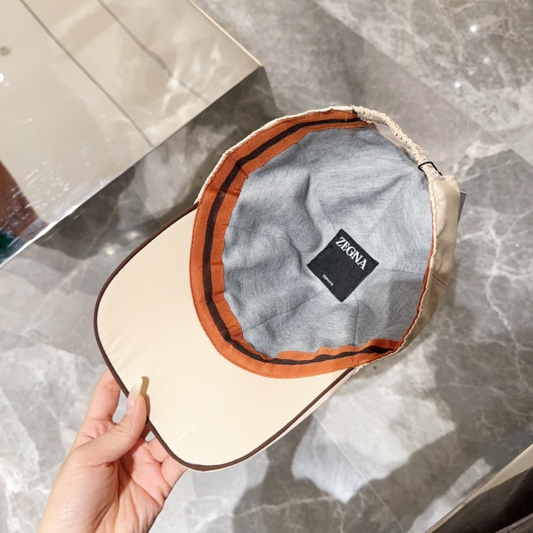 💰78 ZEGNA, NEW, HIGH-QUALITY BASEBALL CAPS, BIG SYNCHRONOUS, PERFECT MATCH - 图片 5