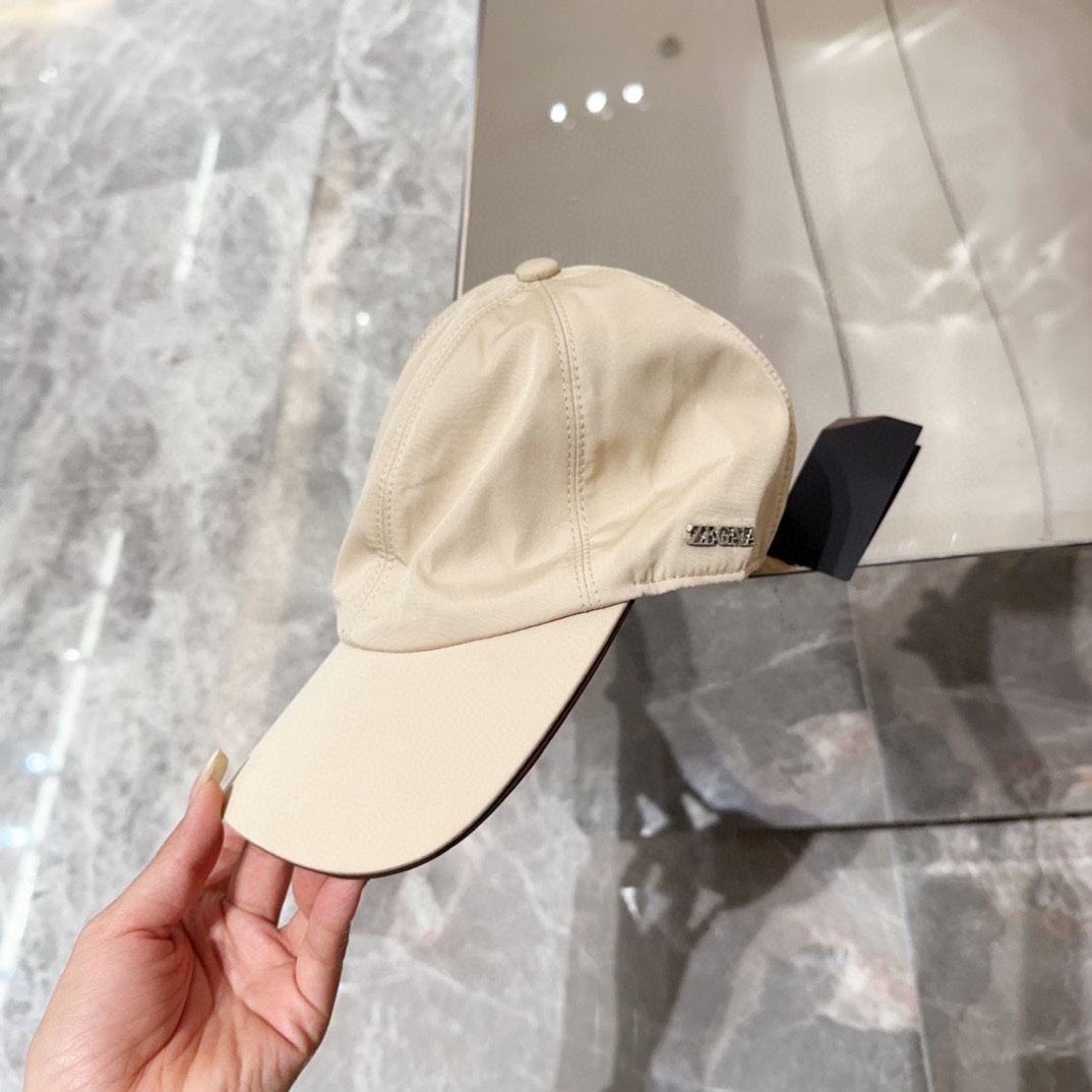 💰78 ZEGNA, NEW, HIGH-QUALITY BASEBALL CAPS, BIG SYNCHRONOUS, PERFECT MATCH - 图片 2